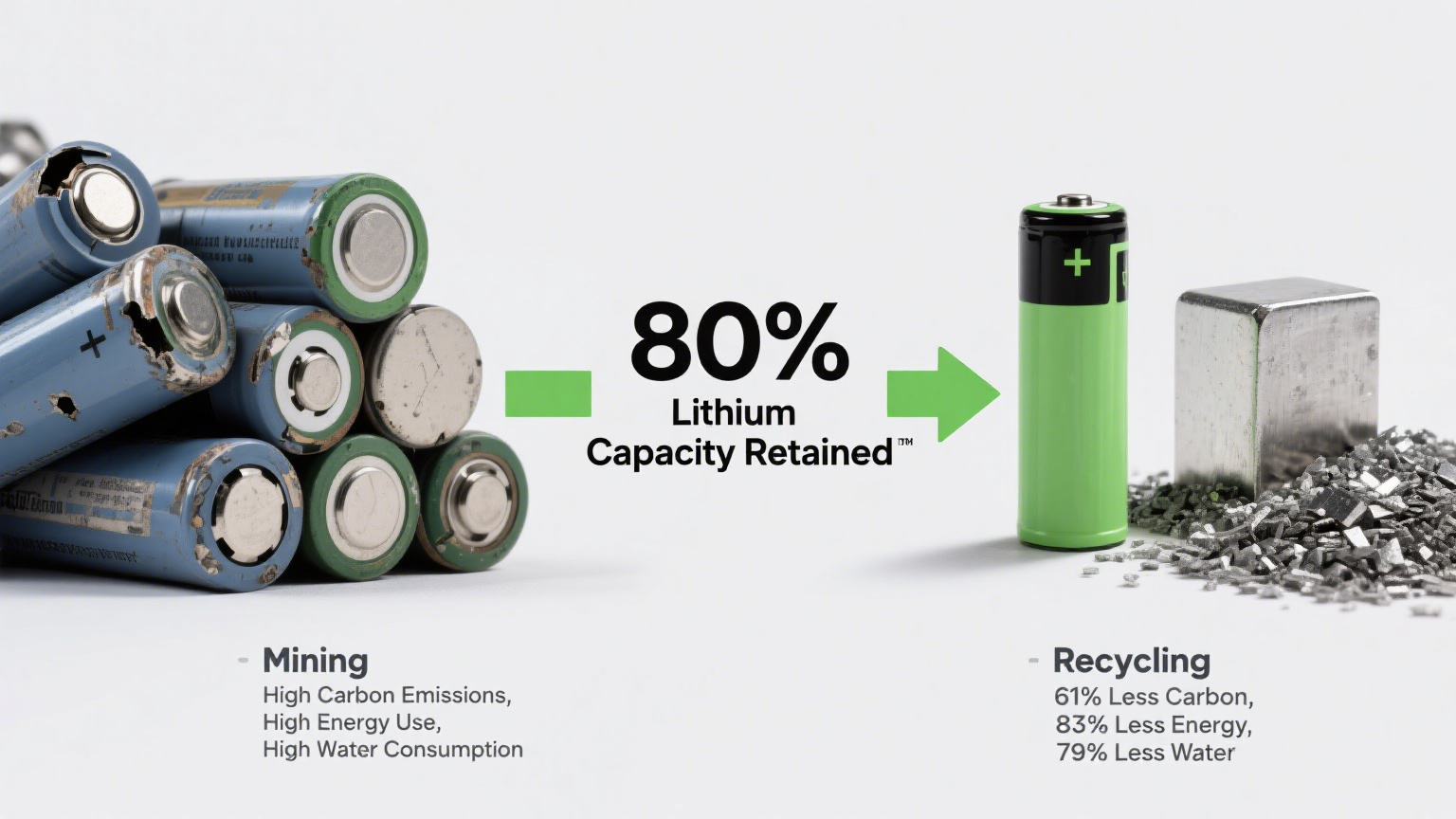 Unlocking Value: The Potential of Recycling Lithium from Used EV Batteries