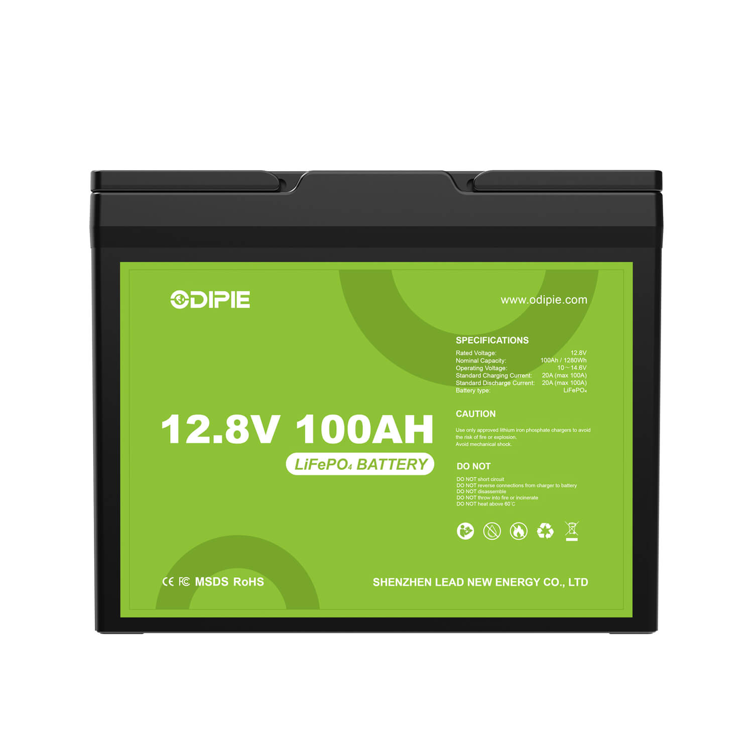 Power 12V 100Ah Deep Cycle LiFePO4 Battery