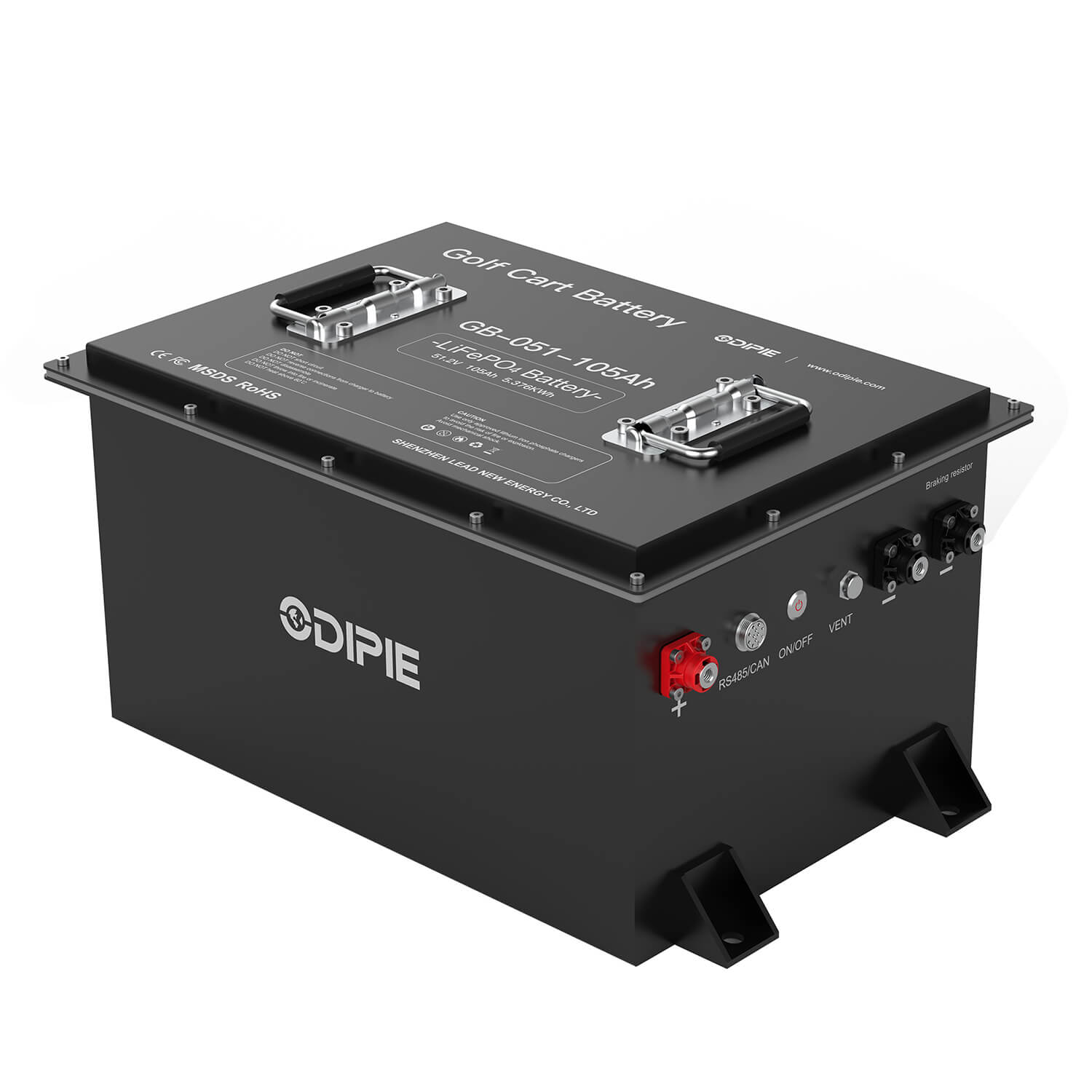 High-Performance 51.2V 105Ah LiFePO₄ Golf Cart Long-lasting Power Battery