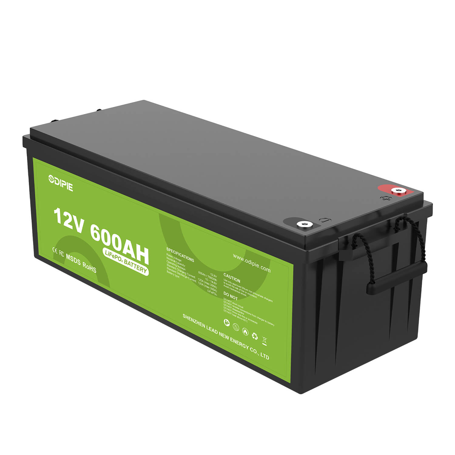 Factory Custom 12.8V 600Ah High Capacity LiFePO4 Batteries