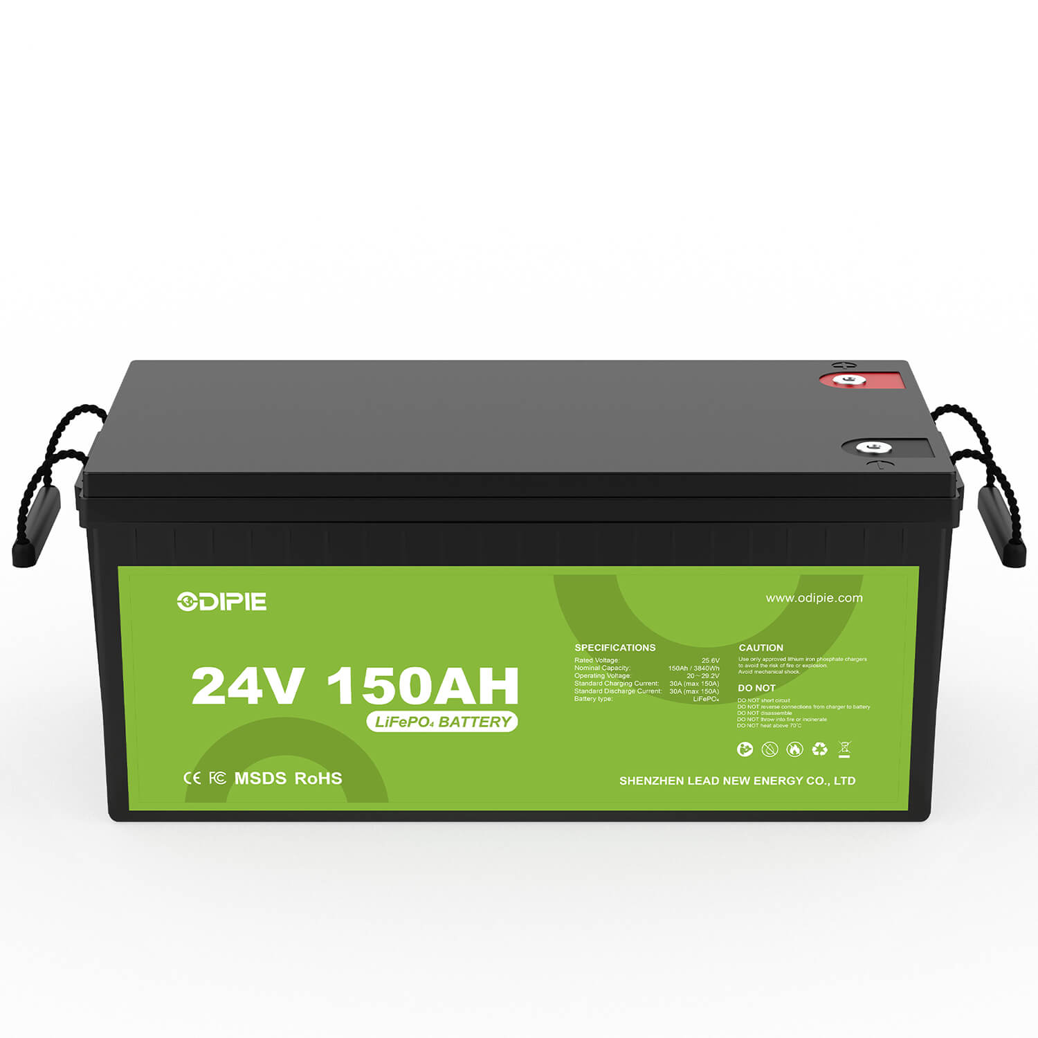 24 V 150 Ah LiFePO₄ Battery – High Storage Capacity Version