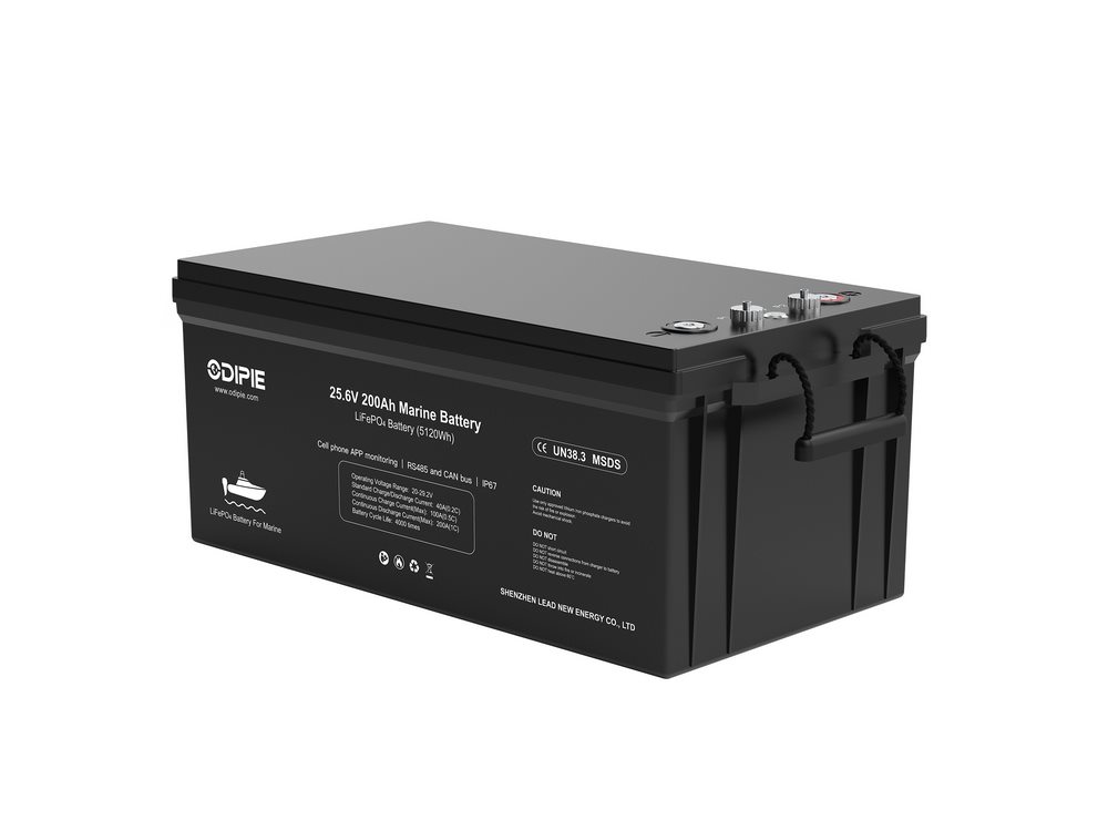 High Power 25.6V 200Ah Lithium Battery for Custom Energy