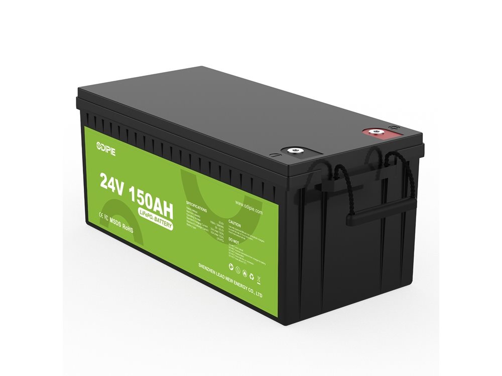 24 V 150 Ah LiFePO₄ Battery – High Storage Capacity Version