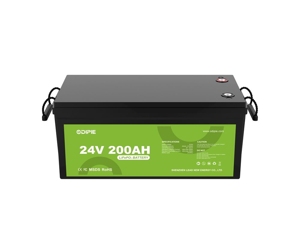 Light Weight High Quality 24V 200Ah Lithium Battery