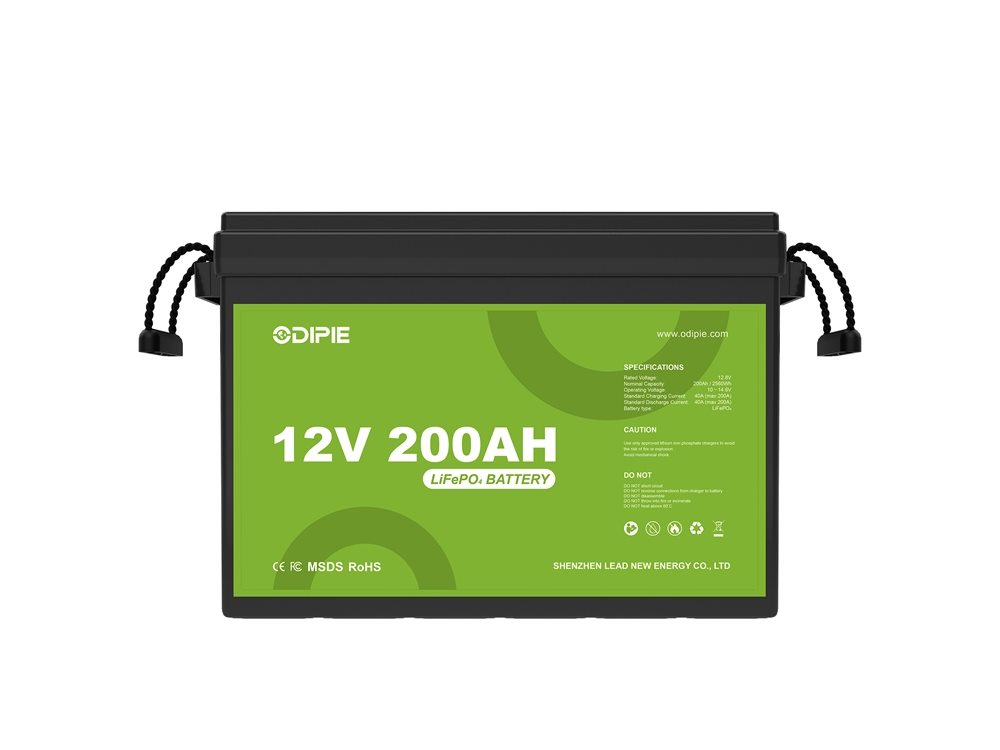 High Capacity 12V 200AH Lithium Battery For Leisure, Solar