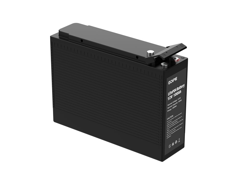 Maintenance Free 12v 100ah Lifepo4 Deep Cycle Battery For RV/Motorhome