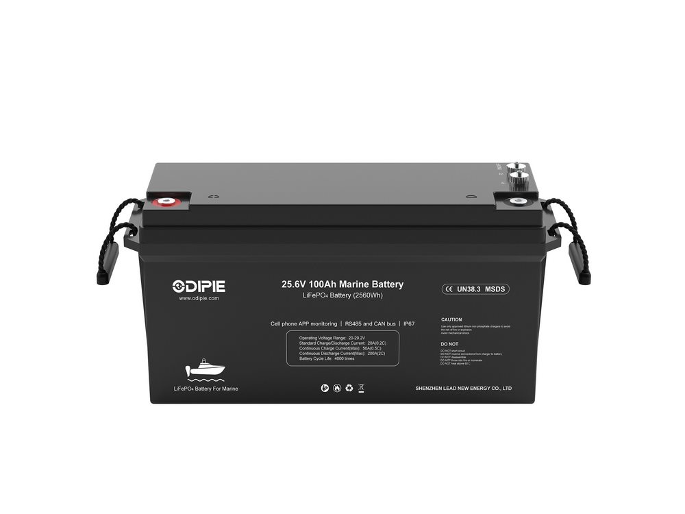 Wholesale Odipie 25.6V 100Ah LiFePO4 Battery for Marine and Trolling Motors