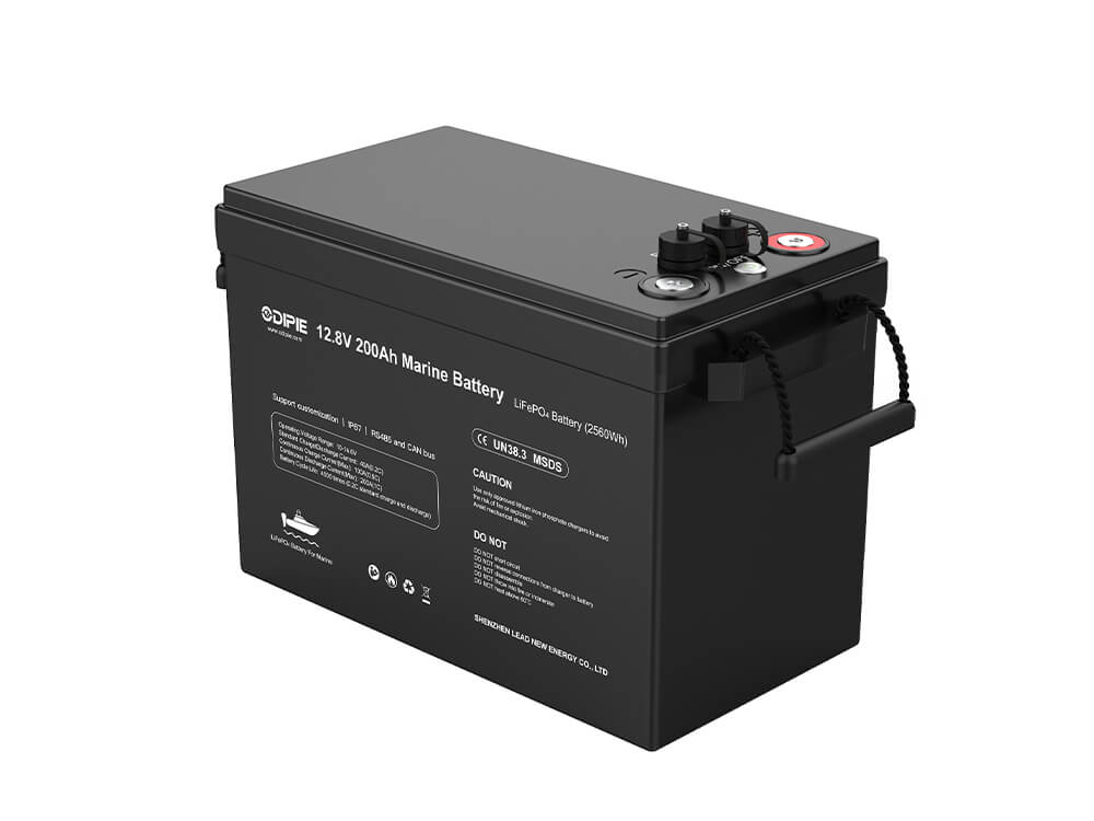 Premium Portable 12V 200Ah Marine Lithium Batteries