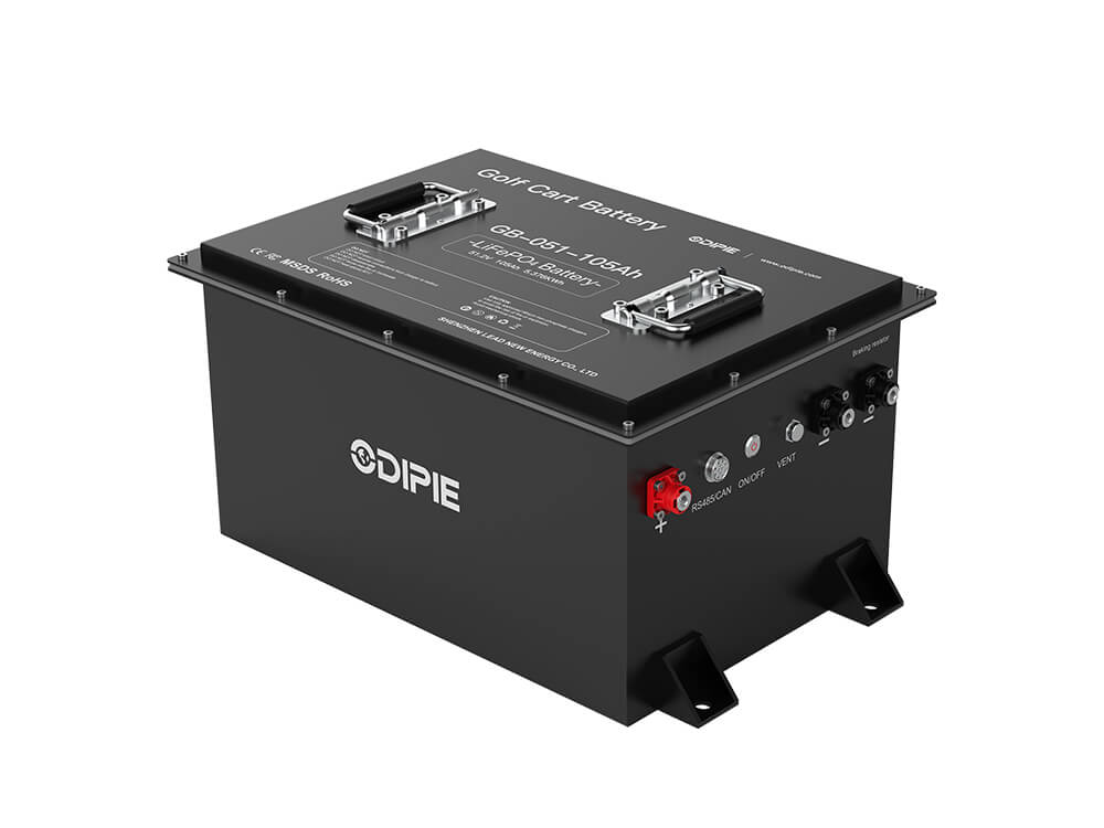 High-Performance 51.2V 105Ah LiFePO₄ Golf Cart Long-lasting Power Battery