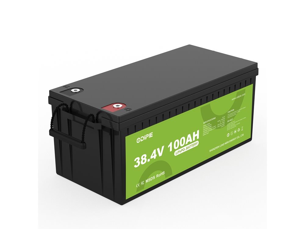 Cost-Effective Lightweight LiFePO4 battery 38.4V 100Ah for Solar Off-Grid Energy Storage