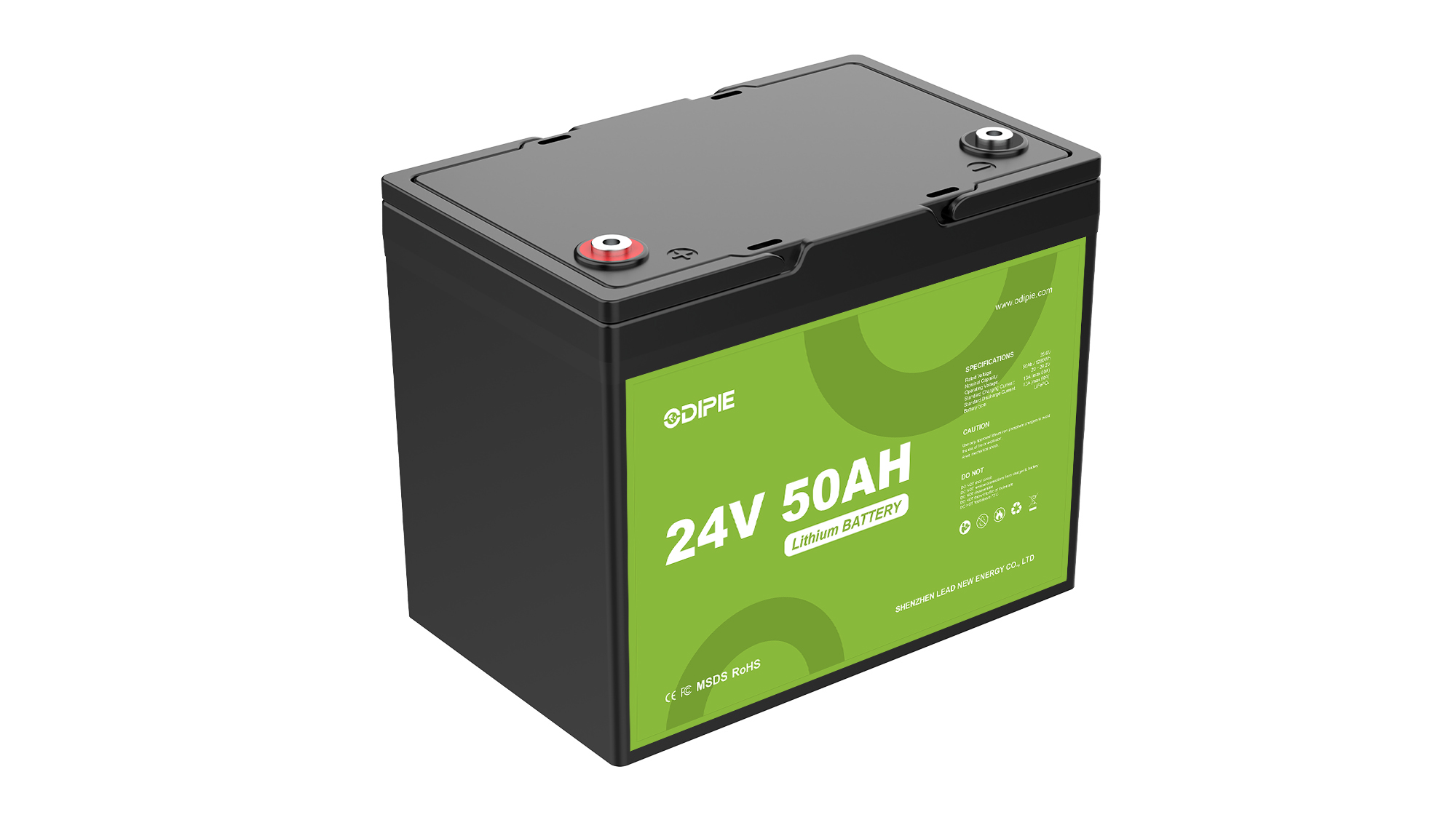 Custom Multi-functional 25.6V 50Ah Lithium Battery Pack