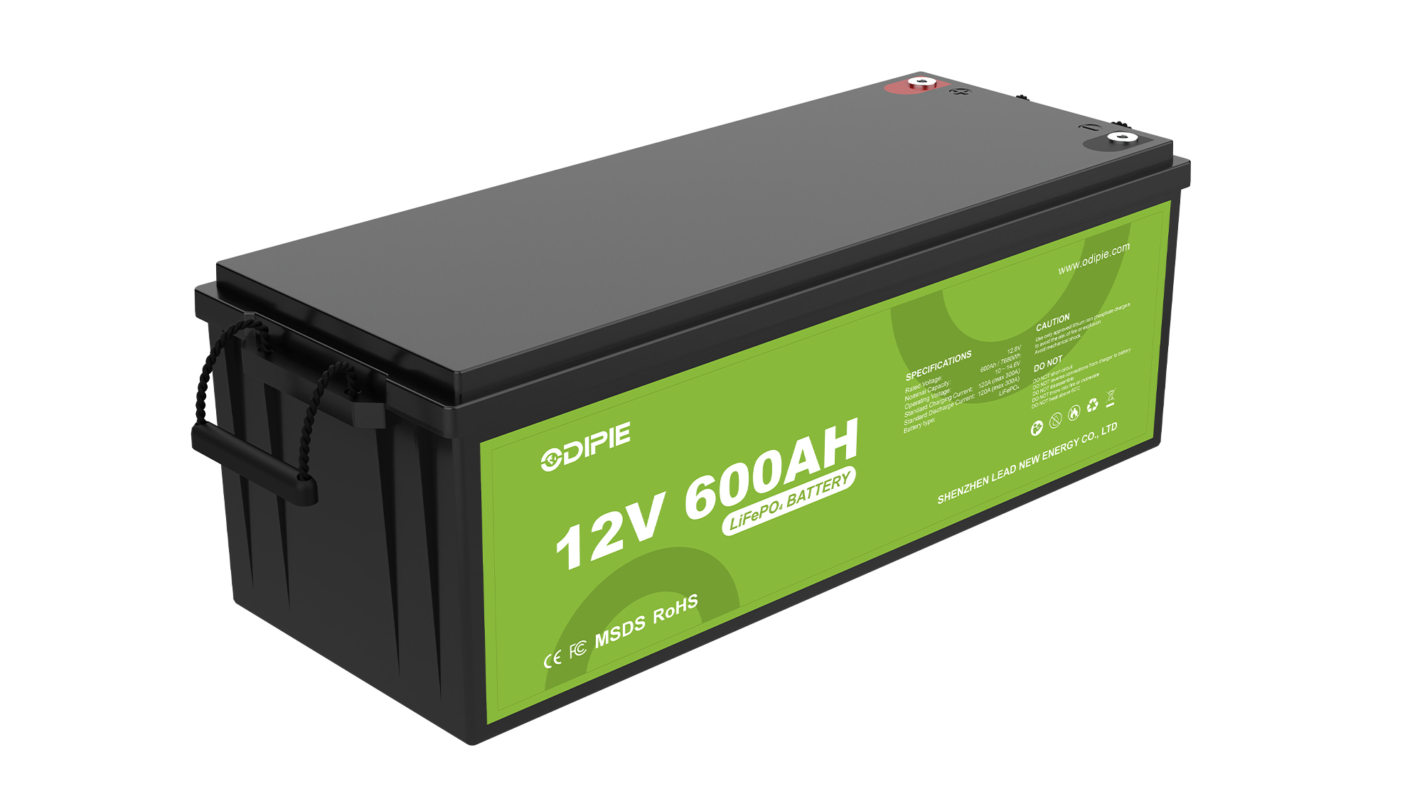Factory Custom 12.8V 600Ah High Capacity LiFePO4 Batteries