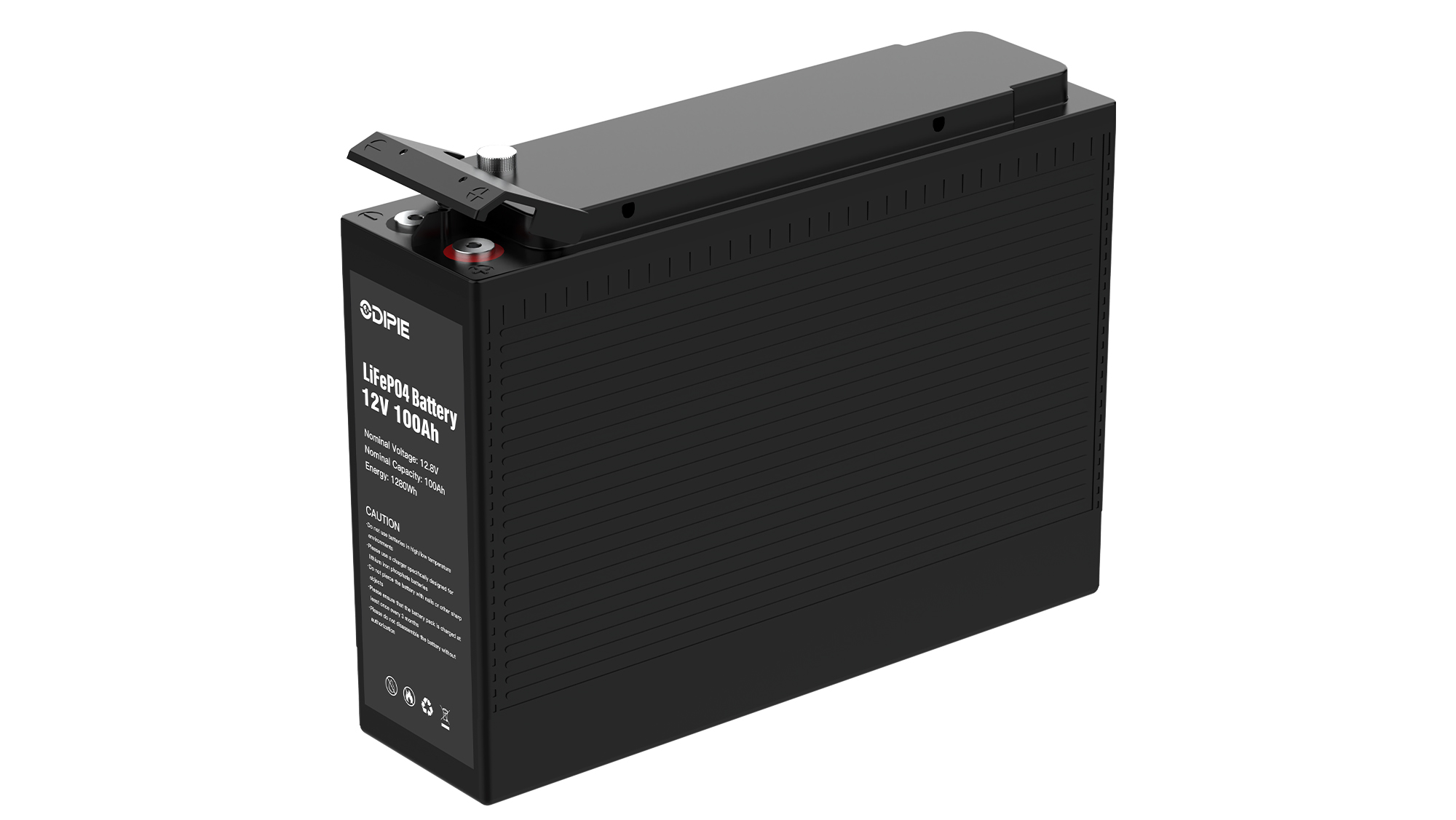 Maintenance Free 12V 100Ah Lifepo4 Deep Cycle Battery For RV/Motorhome