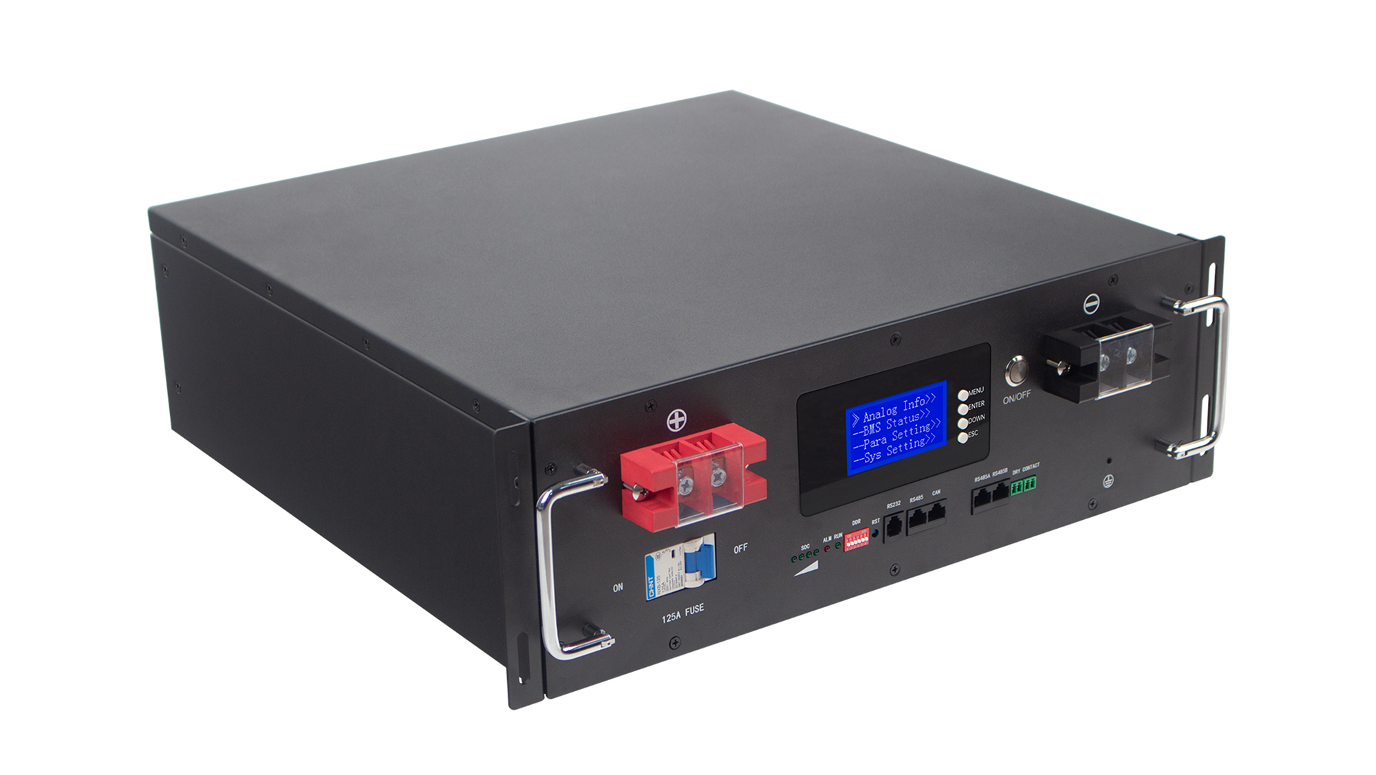 Stackable High Voltage 51.2V 100Ah Rack-mount LiFePO4 Battery