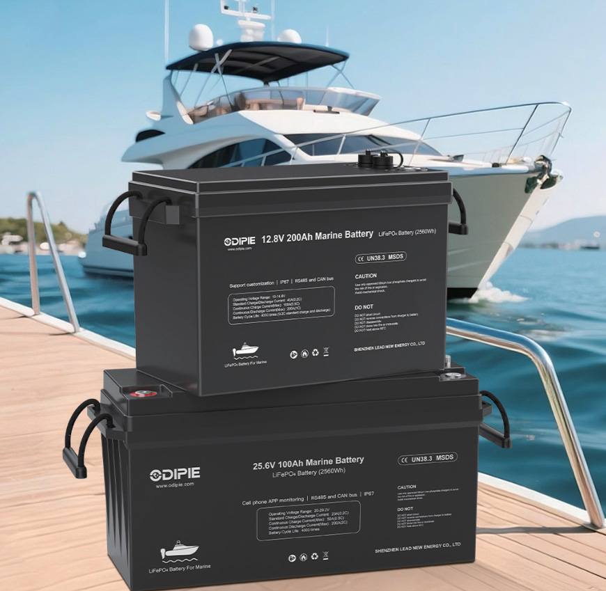 What Makes Odipie Marine Batteries Different from Ordinary Lithium Batteries?